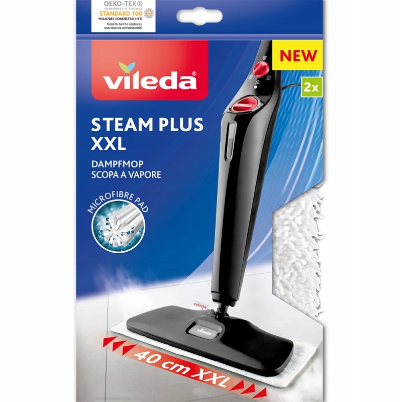 Náhradné diely do parného mopu Vileda Steam Plus XXL, 2 ks.
